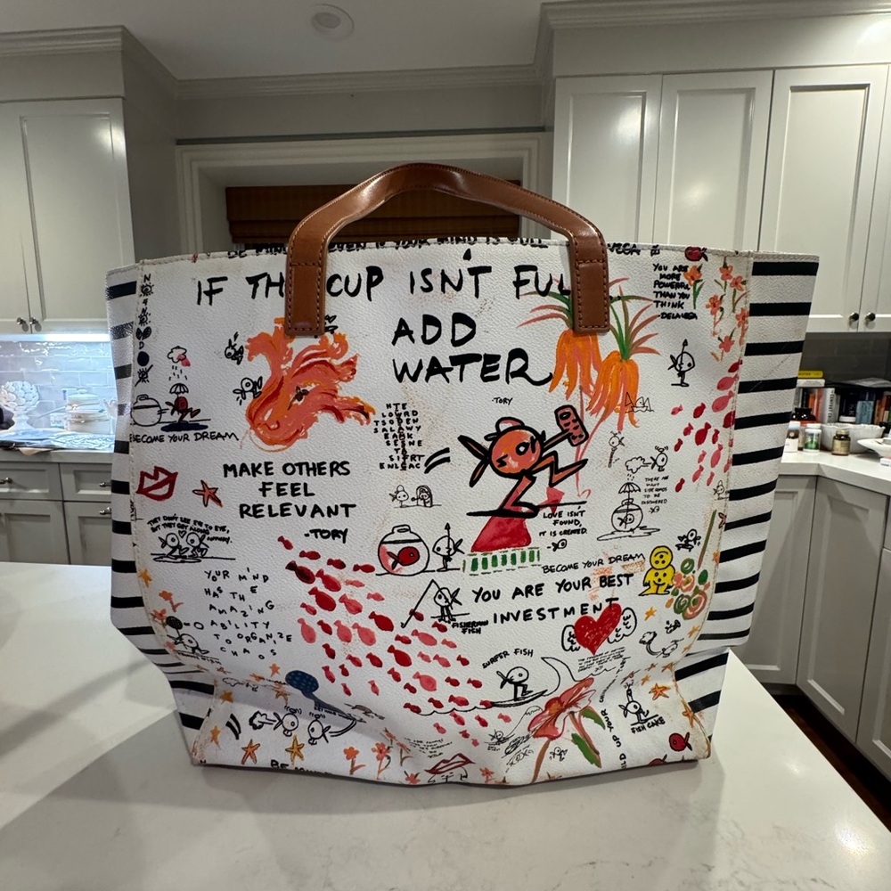 Limited Edition Tory Burch De La Vega Tote